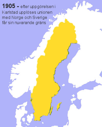 Sverige som störst