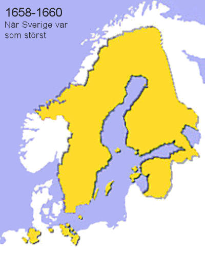 Sverige som störst