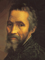 Michelangelo Buonarroti - efter en m�lning av Macello Venusti