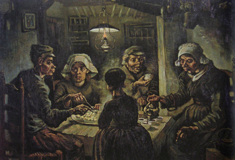 Målad av Vincent van Gogh