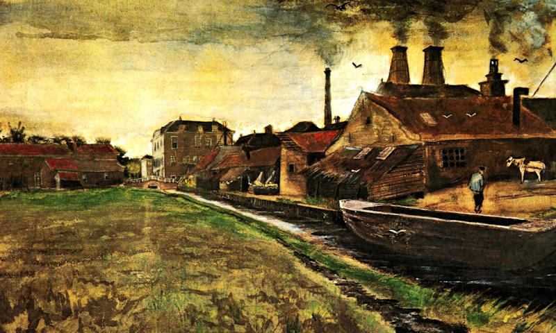 Målad av Vincent van Gogh