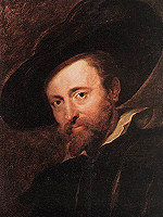 Peter Paul Rubens - sj�lvportr�tt m�lat