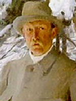 Bruno Liljefors - mlad av Anders Zorn