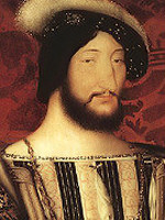 Francis I - m�lad av Jean Clouet