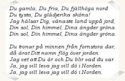 Sveriges nationalsång