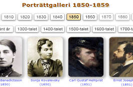 Porträttgalleri 1800-1899