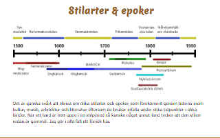 Stilarter & epoker